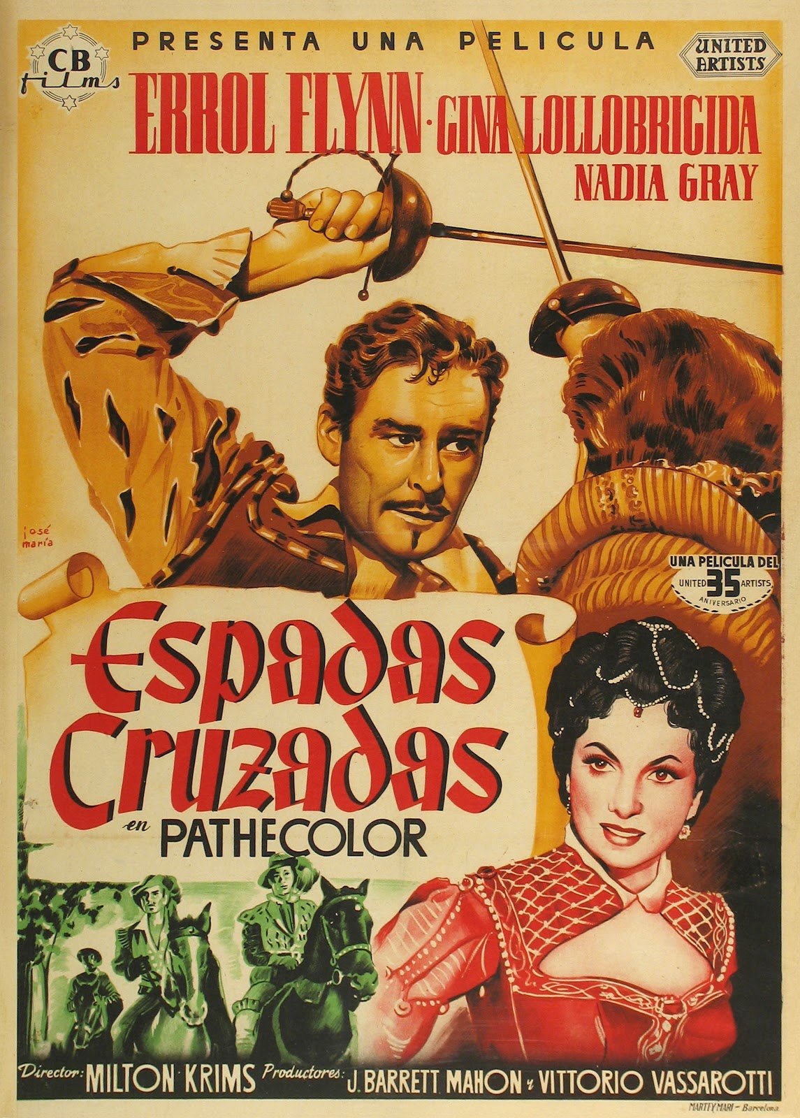 Espadas Cruzadas (1954)